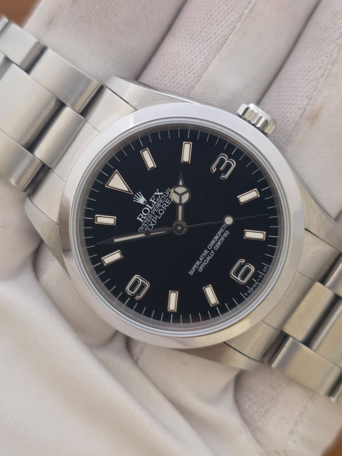 Rolex Explorer 14270 36mm Watch, 1996 Box &amp; Papers 'Exceptional Condition'