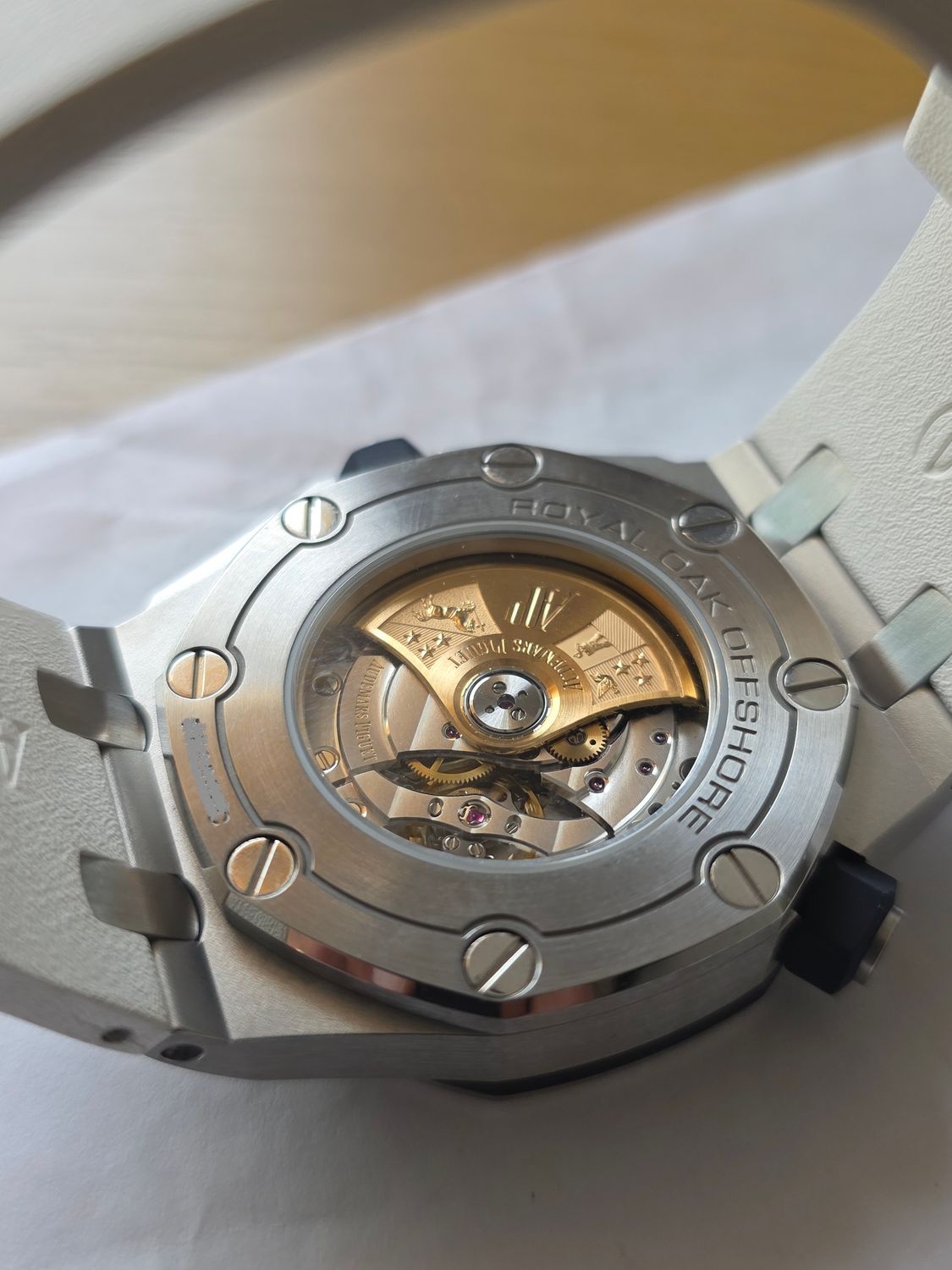 Audemars Piguet 15710ST Royal Oak Offshore White - 2019 Full Set, Super Example