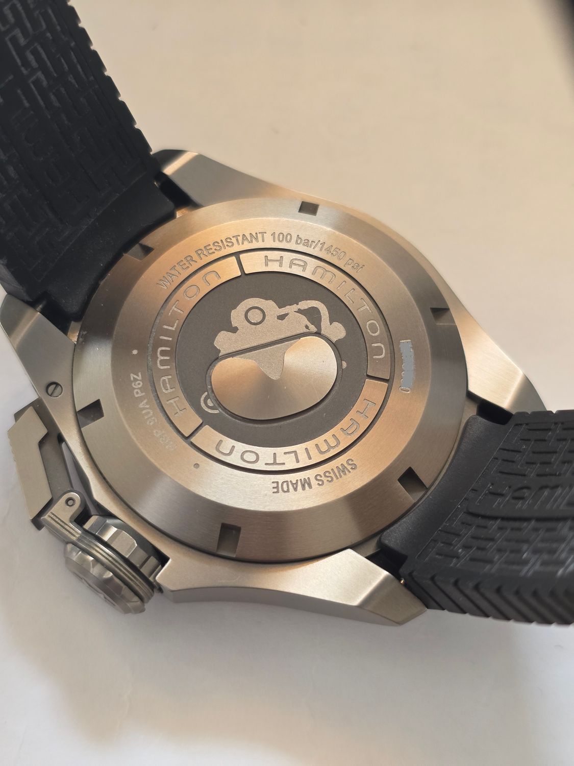Hamilton Khaki Frogman Silver Dial Titanium Watch - H77805380 2024 Box &amp; Papers
