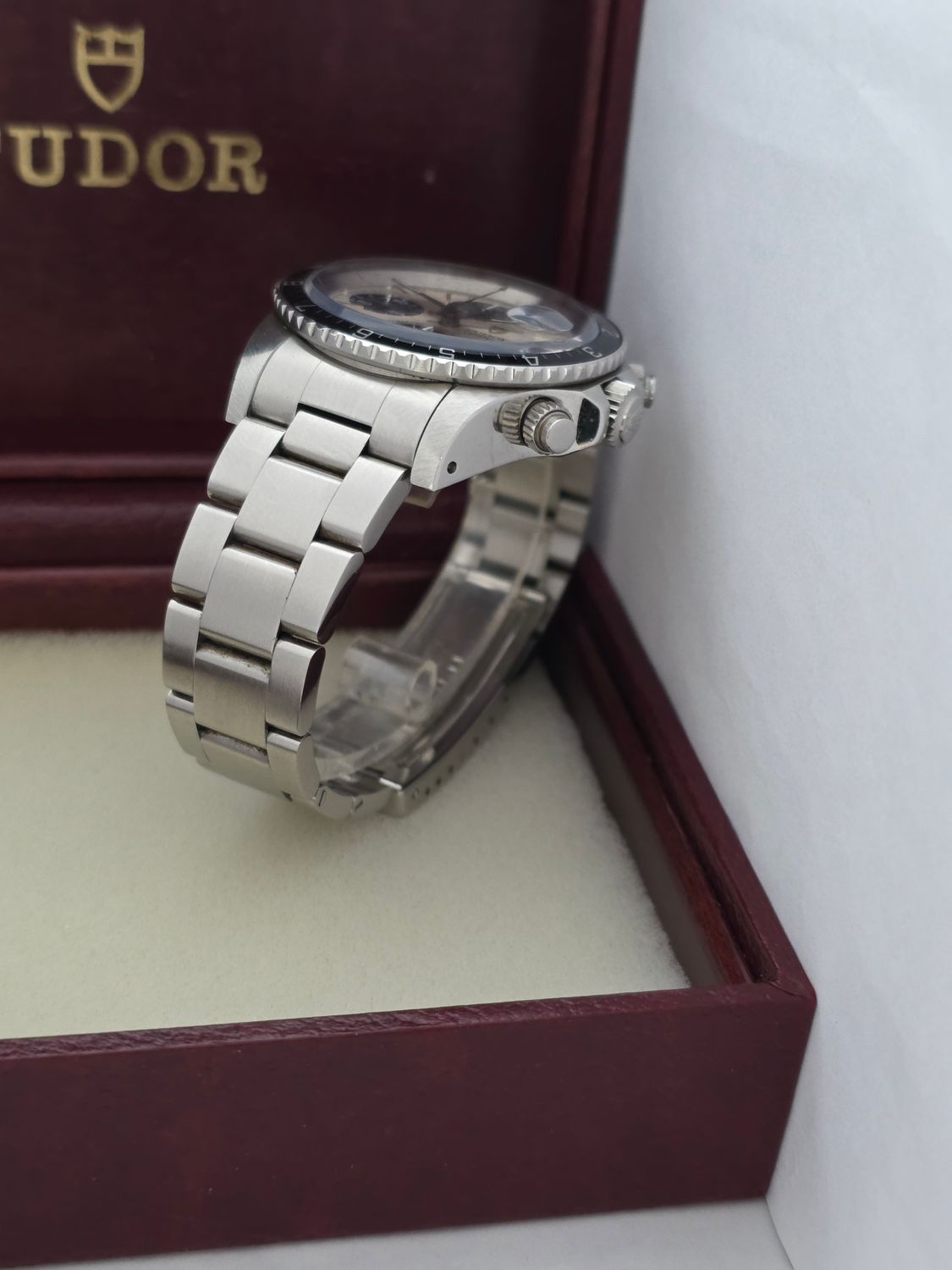 Tudor Oysterdate 79170 Big Block Chrono Panda Dial, 'Unpolished Condition' c1995
