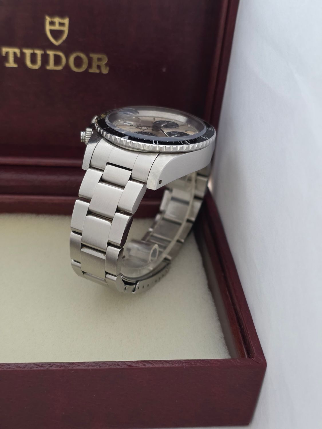 Tudor Oysterdate 79170 Big Block Chrono Panda Dial, 'Unpolished Condition' c1995