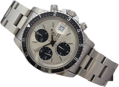 Tudor Oysterdate 79170 Big Block Chrono Panda Dial, 'Unpolished Condition' c1995 Tudor Oysterdate 79170 Big Block Chrono Panda Dial, 'Unpolished Condition' c1995