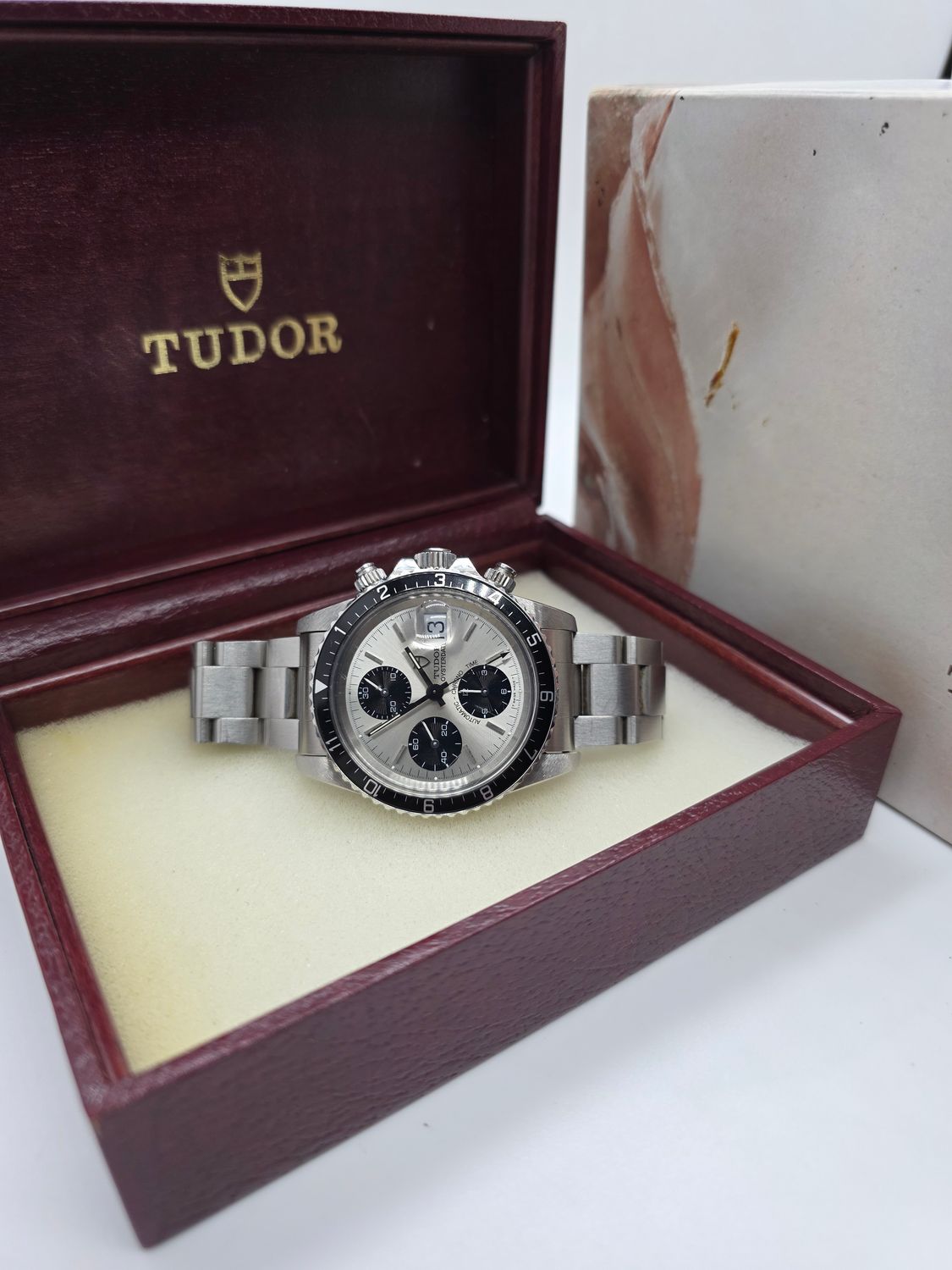 Tudor Oysterdate 79170 Big Block Chrono Panda Dial, 'Unpolished Condition' c1995