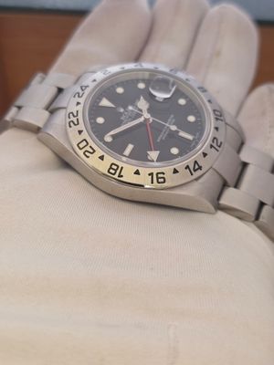 Rolex Explorer II 16570 Watch, Black Dial, 2007 Full Set, Excellent Condition