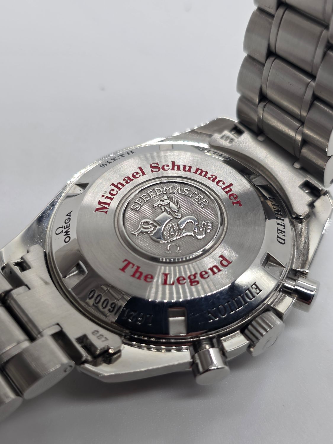 Omega Speedmaster 3559.32.00 Michael Schumacher, Legends Limited Edition 2006