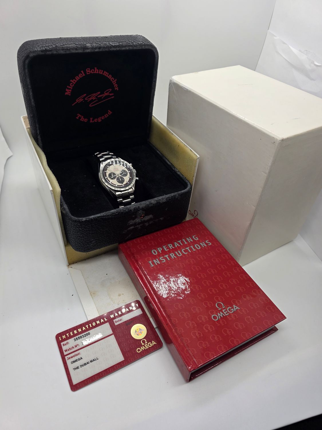 Omega Speedmaster 3559.32.00 Michael Schumacher, Legends Limited Edition 2006