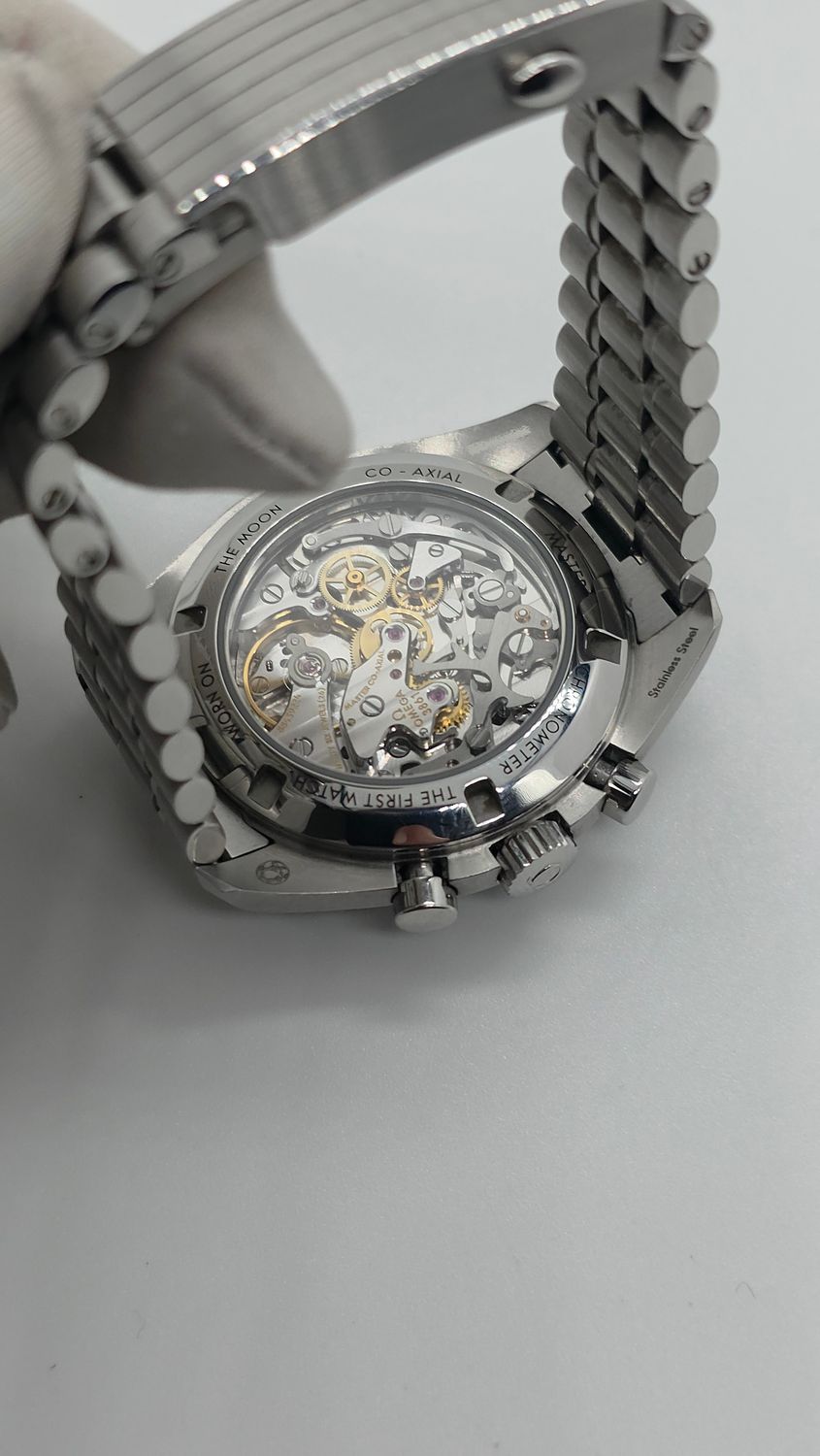 OMEGA Speedmaster Professional 310.30.42.50.04.001 Moonwatch White 2025 Full Set