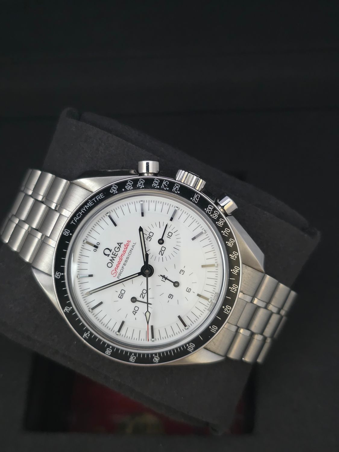 OMEGA Speedmaster Professional 310.30.42.50.04.001 Moonwatch White 2025 Full Set