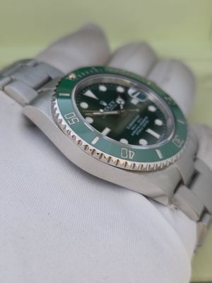 Rolex Submariner Date 116610LV Watch, Green Hulk, 2012 Full Set