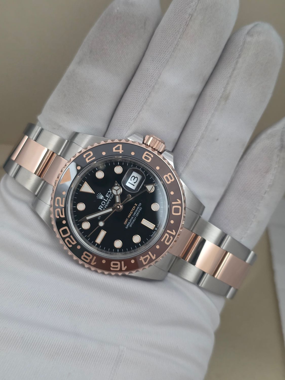 Rolex GMT Master II 126711CHNR Rootbeer Watch, 2022 Box &amp; Papers