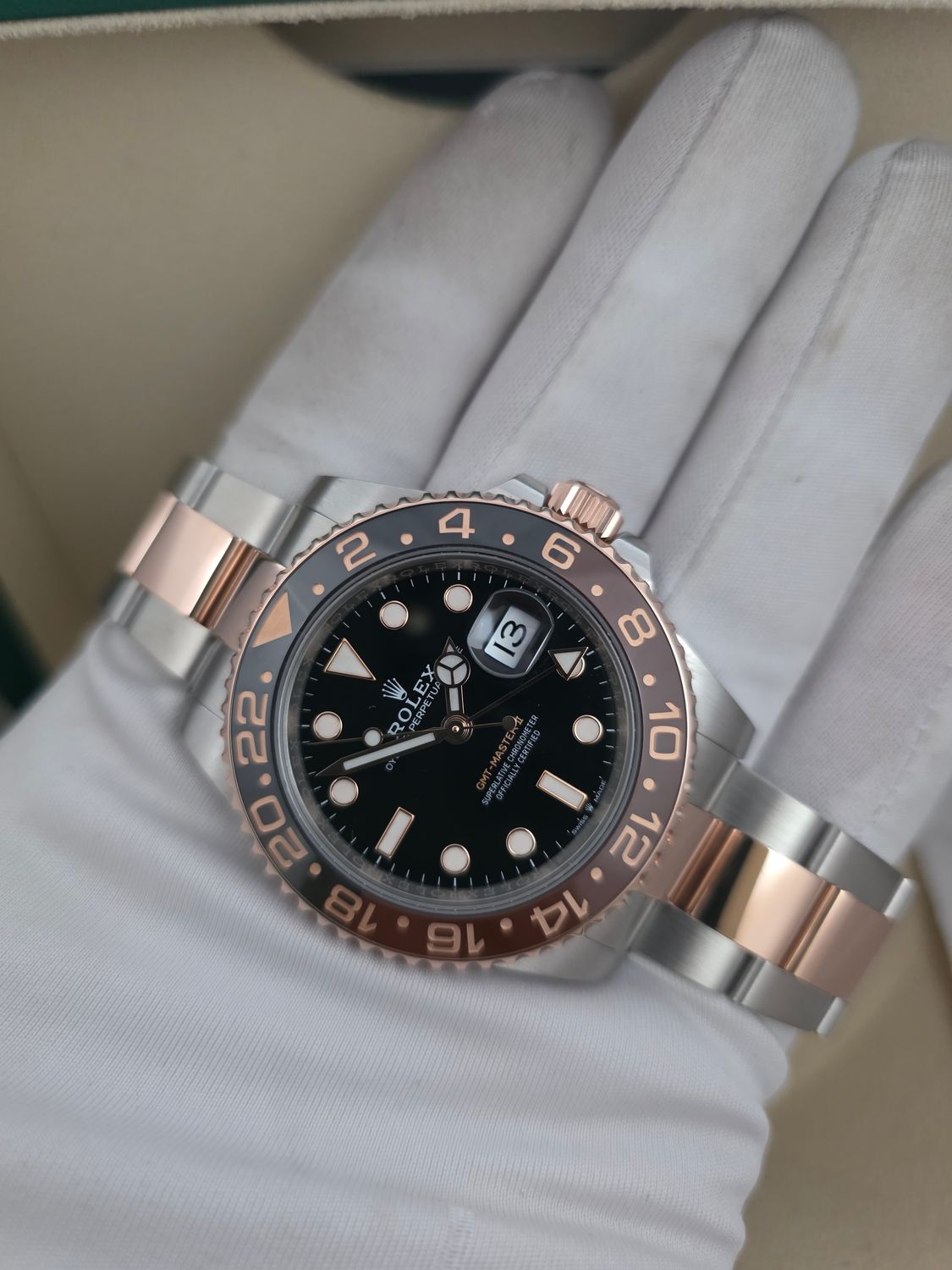 Rolex GMT Master II 126711CHNR Rootbeer Watch, 2022 Box &amp; Papers