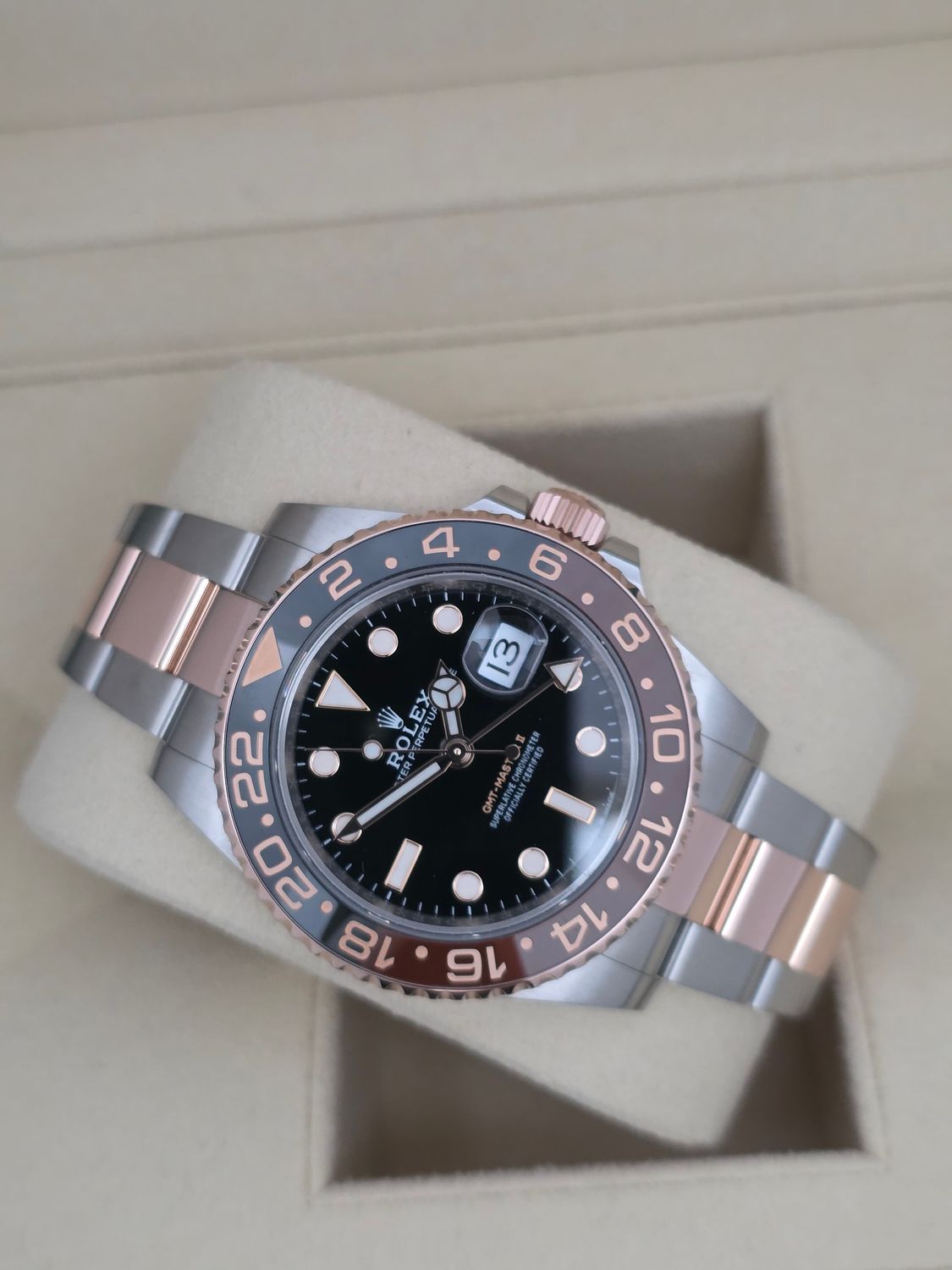 Rolex GMT Master II 126711CHNR Rootbeer Watch, 2022 Box &amp; Papers