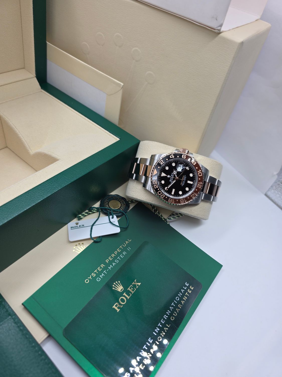 Rolex GMT Master II 126711CHNR Rootbeer Watch, 2022 Box &amp; Papers