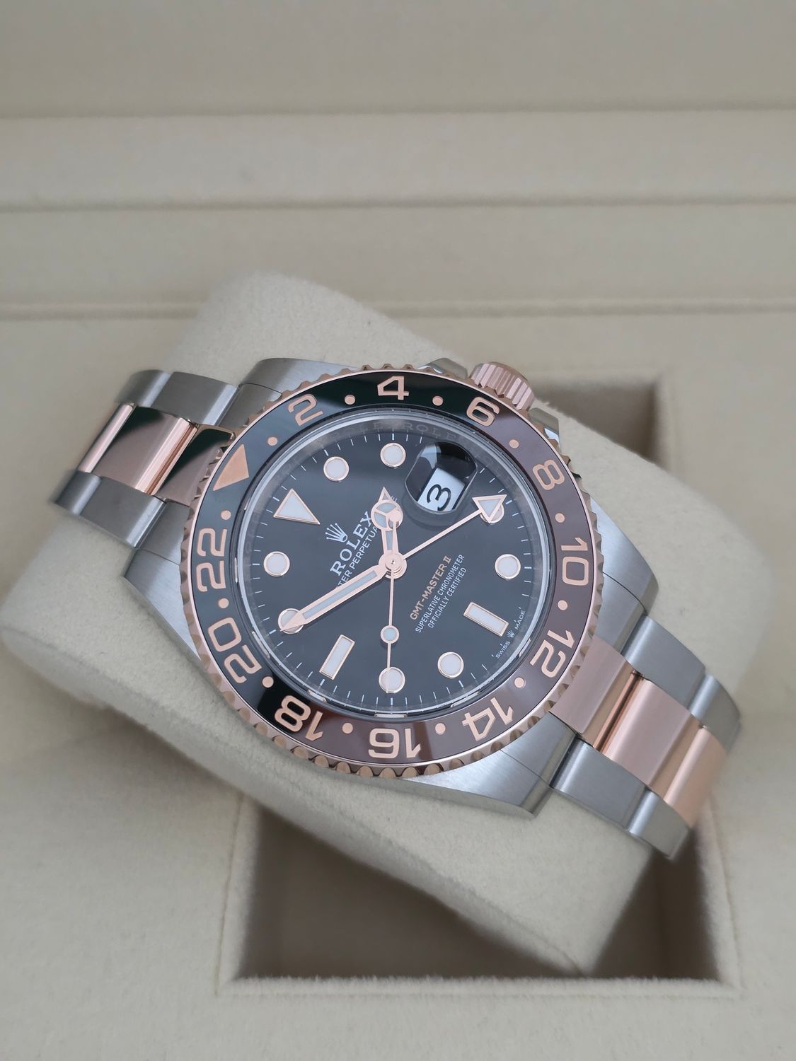 Rolex GMT Master II 126711CHNR Rootbeer Watch, 2022 Box &amp; Papers