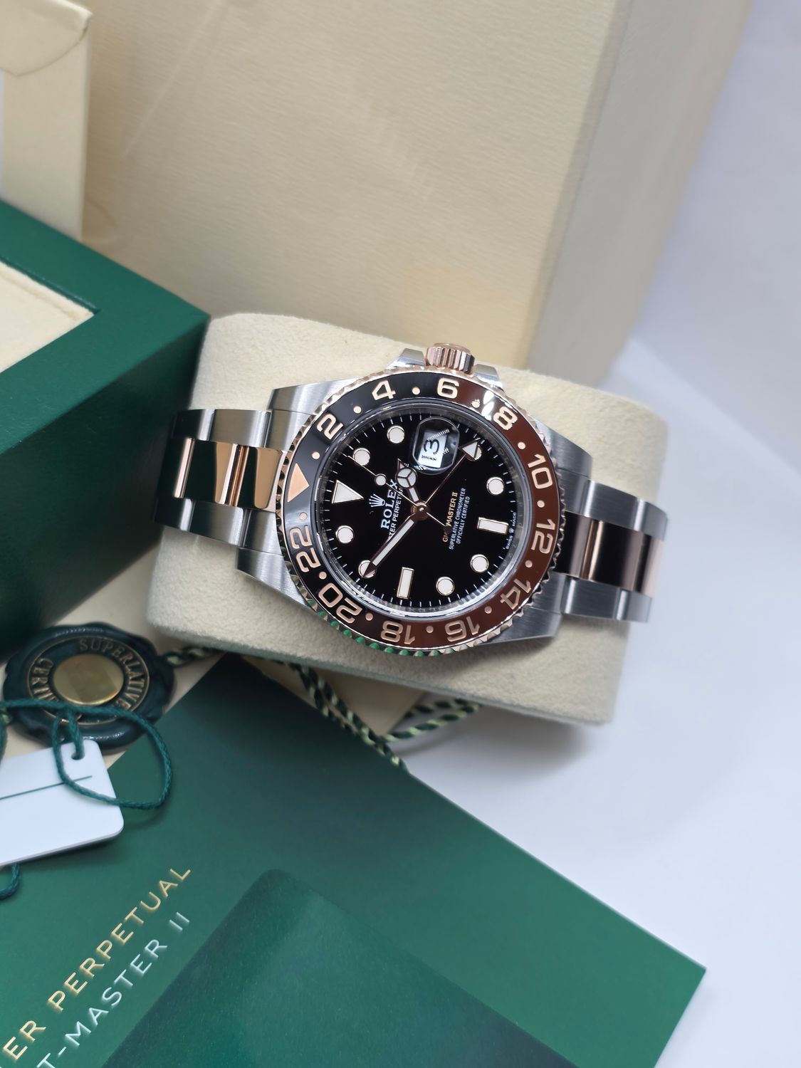 Rolex GMT Master II 126711CHNR Rootbeer Watch, 2022 Box &amp; Papers