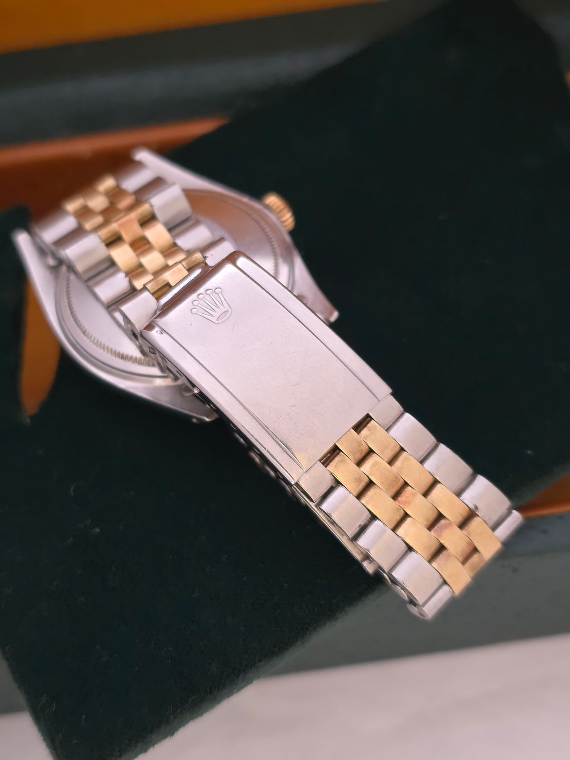 Rolex Datejust 1601 36mm Watch, Steel &amp; 18k Yellow Gold Box Set, 1971