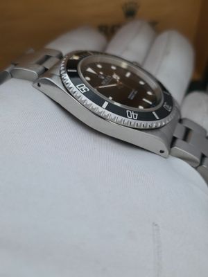 Rolex Submariner 14060 Watch 2 Liner, Tritium Dial/hands, 1993 Box Set