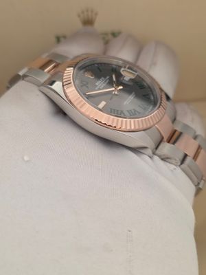 Rolex Datejust 126331 Wimbledon Dial 41mm Watch , Steel/Rose Gold 2023 Full Set