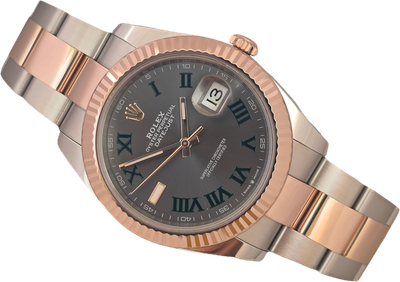 Rolex Datejust 126331 Wimbledon Dial 41mm Watch , Steel/Rose Gold 2023 Full Set
