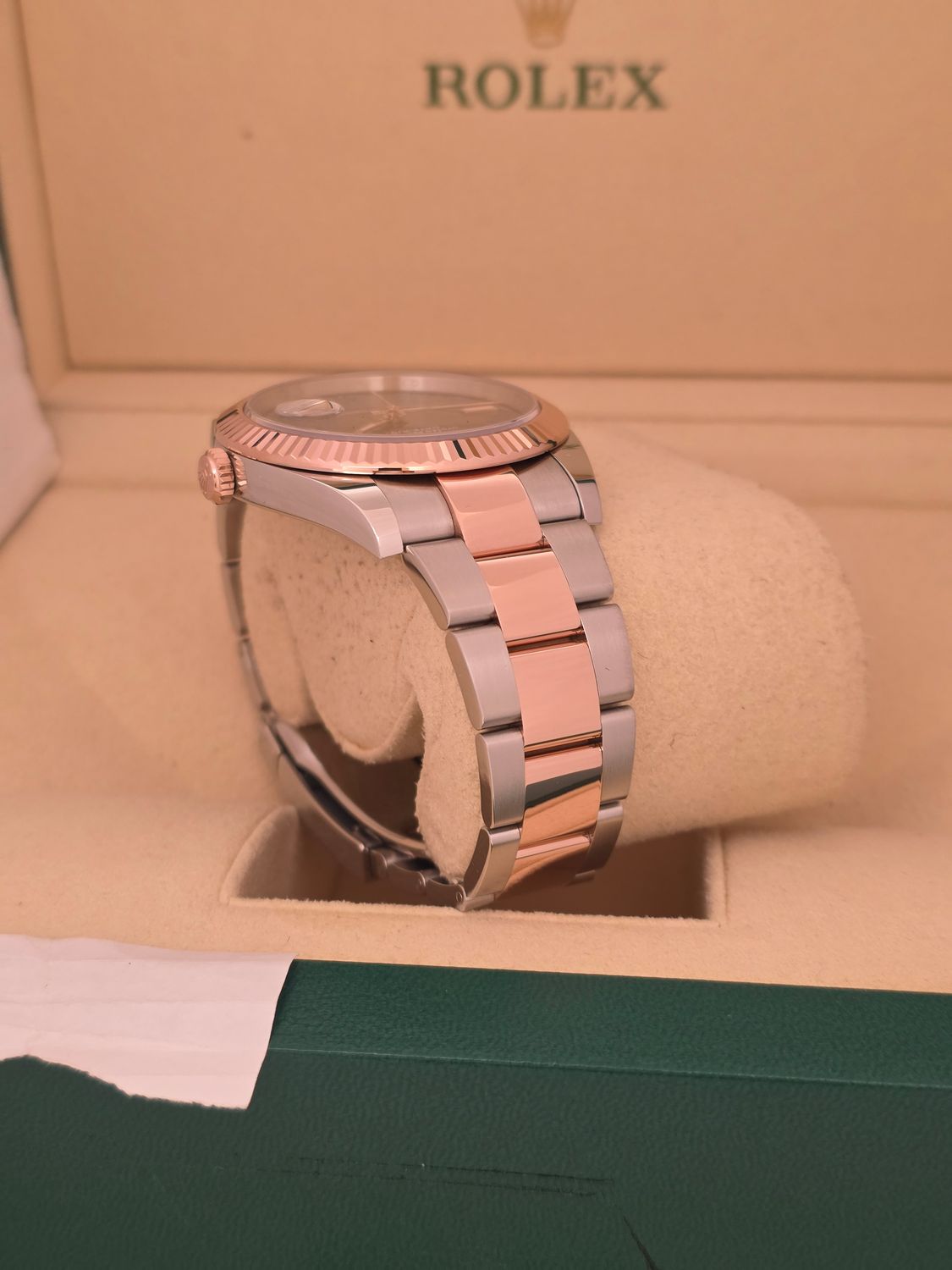 Rolex Datejust 126331 Wimbledon Dial 41mm Watch , Steel/Rose Gold 2023 Full Set