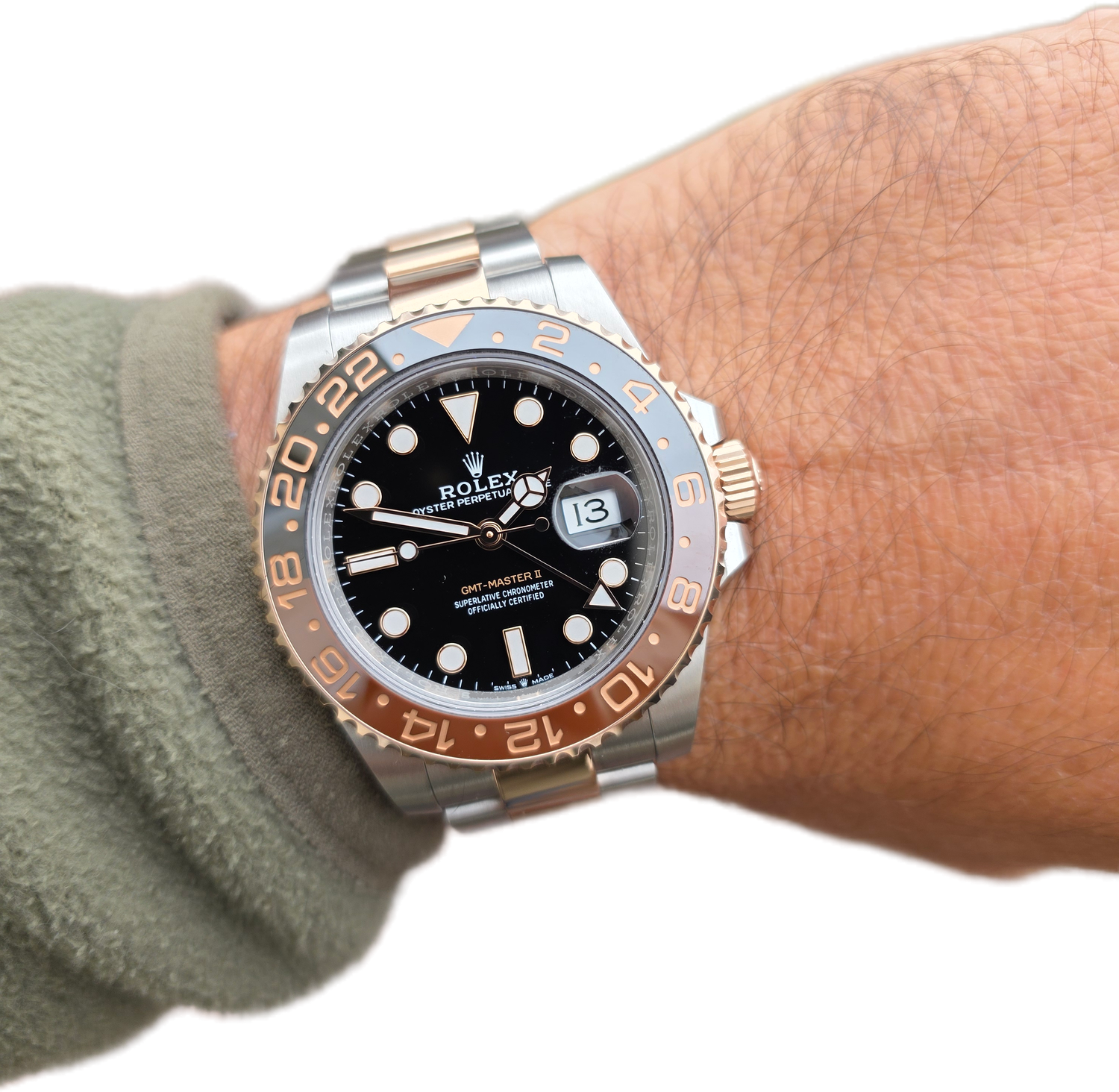 Rolex GMT Master II 126711CHNR Rootbeer Watch, 2025 Box &amp; Papers