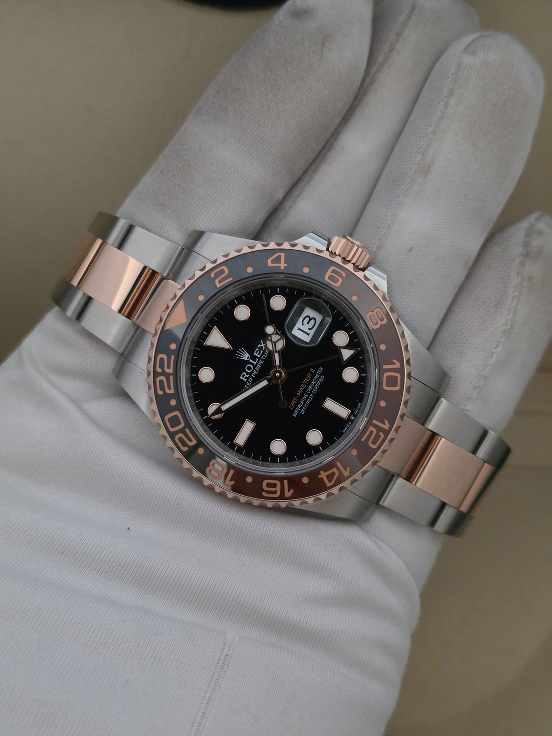 Rolex GMT Master II 126711CHNR Rootbeer Watch, 2025 Box &amp; Papers
