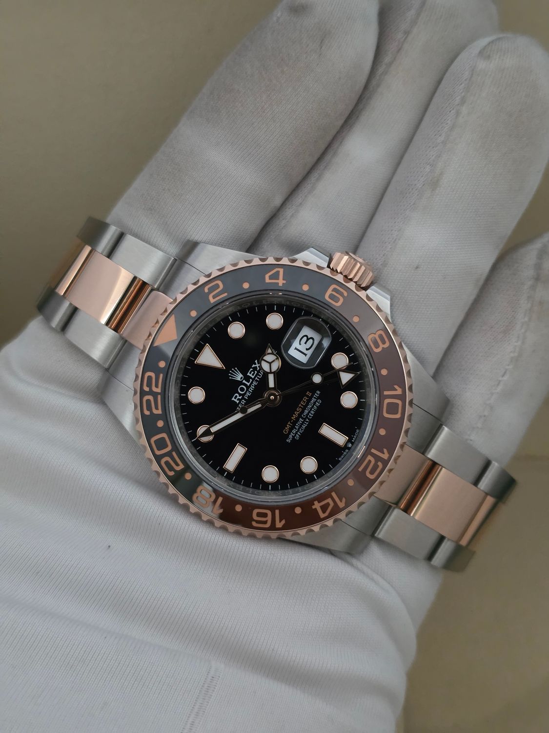 Rolex GMT Master II 126711CHNR Rootbeer Watch, 2025 Box &amp; Papers