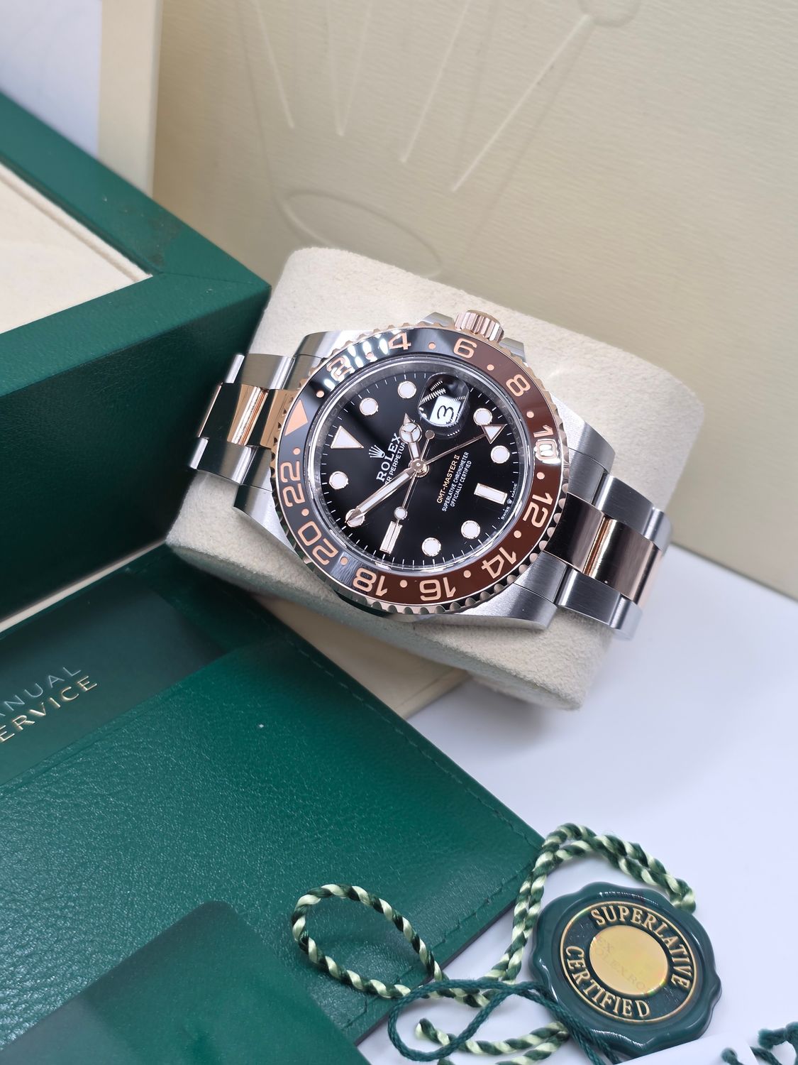 Rolex GMT Master II 126711CHNR Rootbeer Watch, 2025 Box &amp; Papers