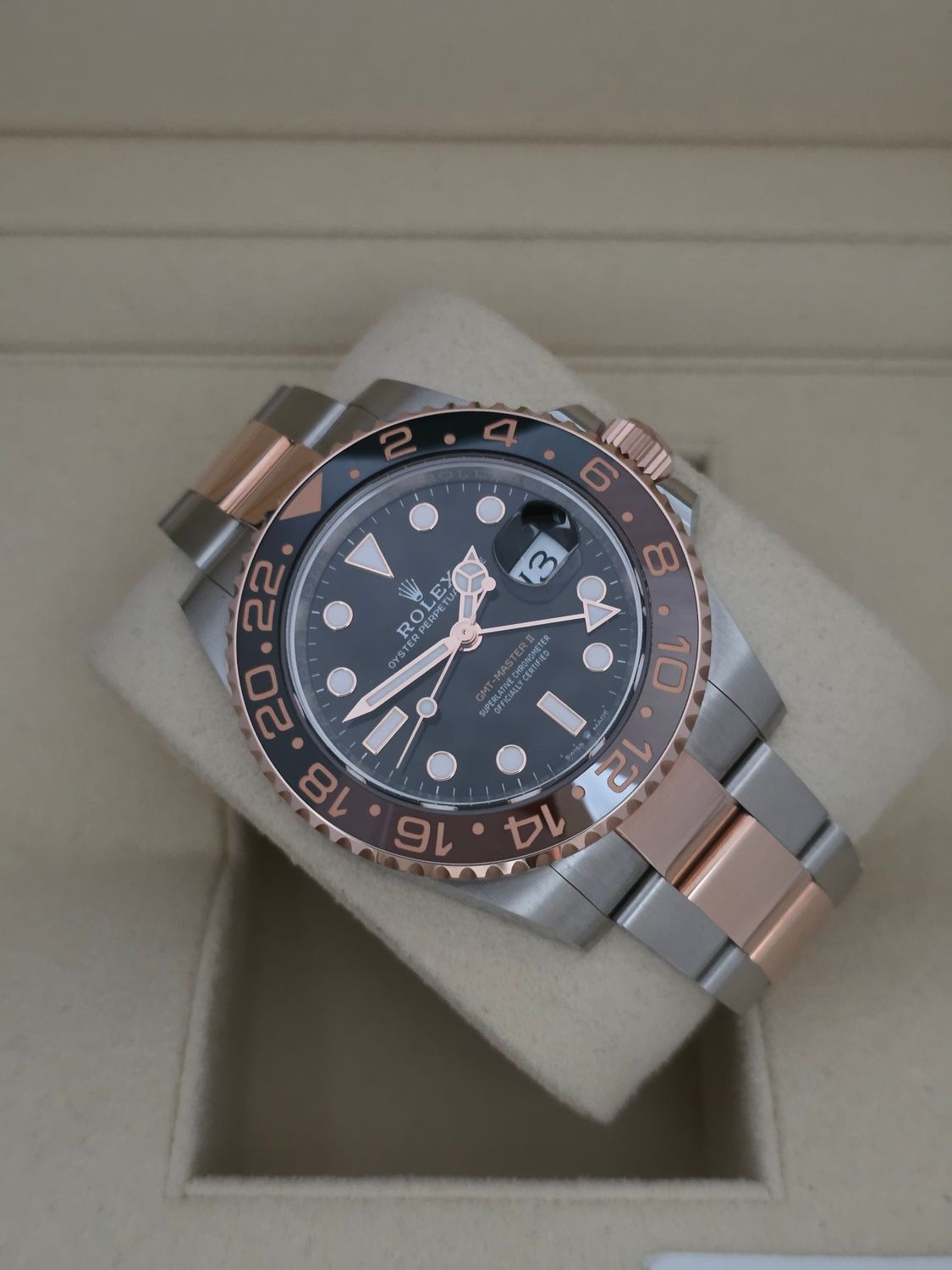 Rolex GMT Master II 126711CHNR Rootbeer Watch, 2025 Box &amp; Papers