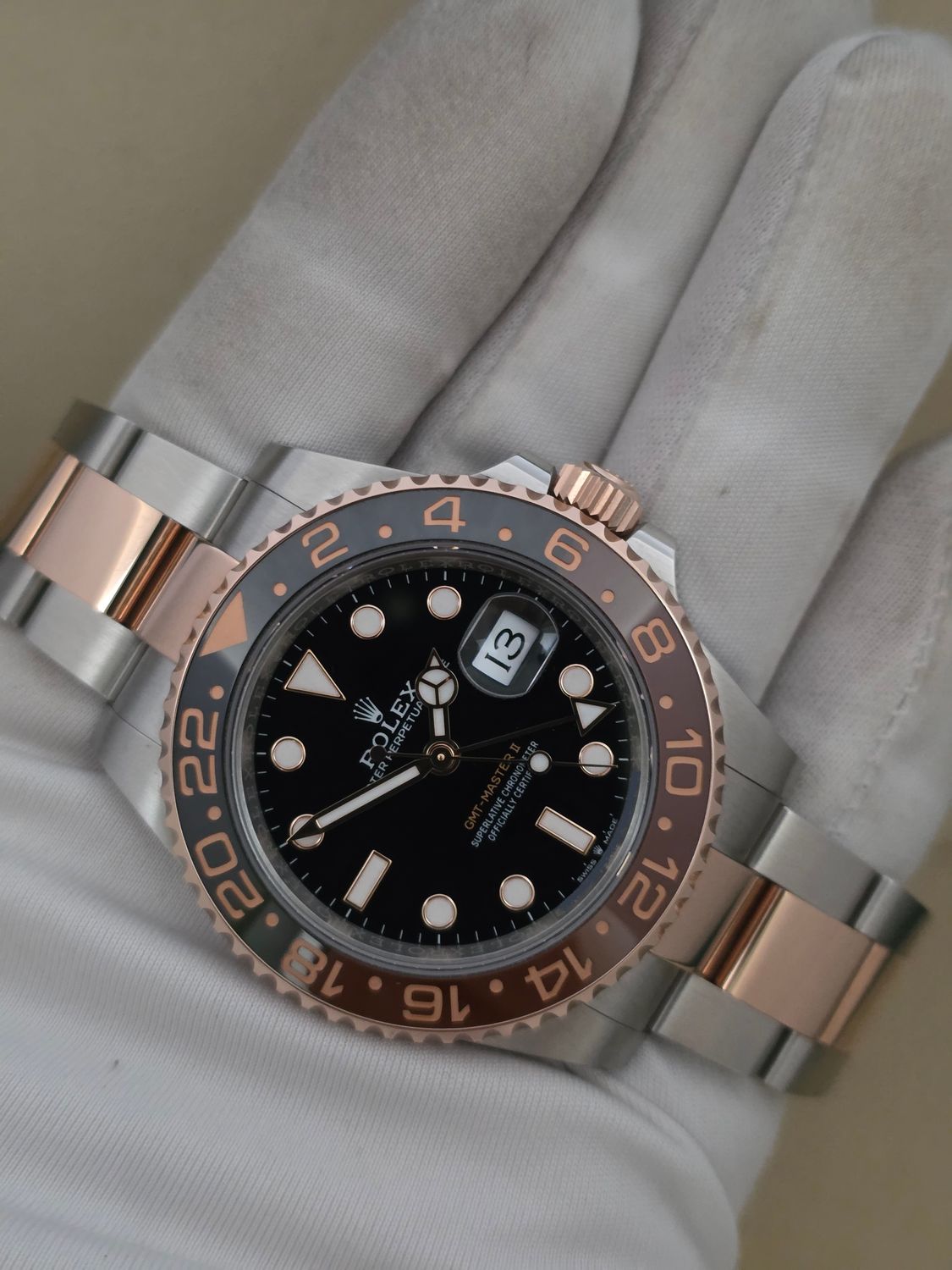 Rolex GMT Master II 126711CHNR Rootbeer Watch, 2025 Box &amp; Papers