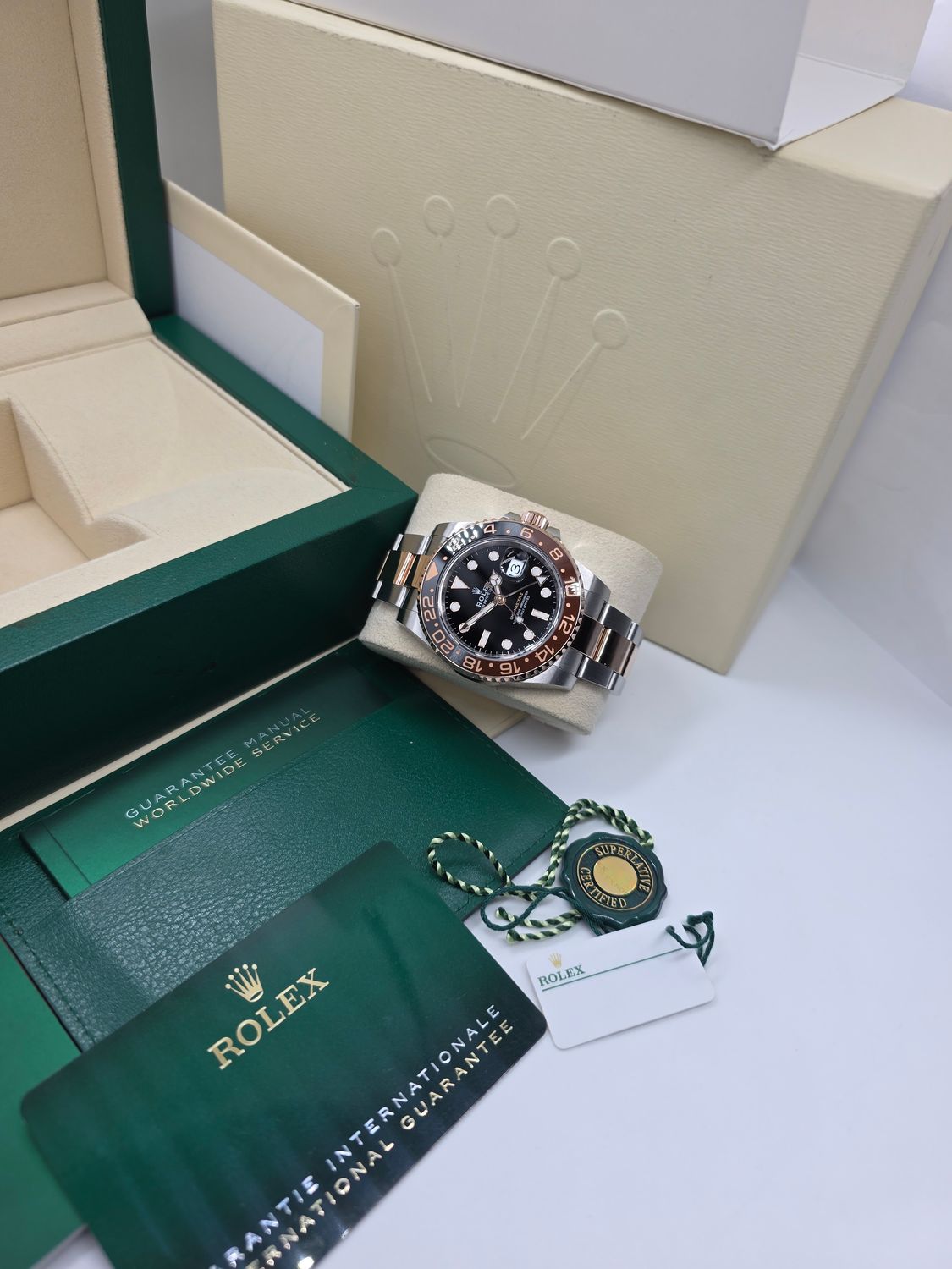 Rolex GMT Master II 126711CHNR Rootbeer Watch, 2025 Box &amp; Papers