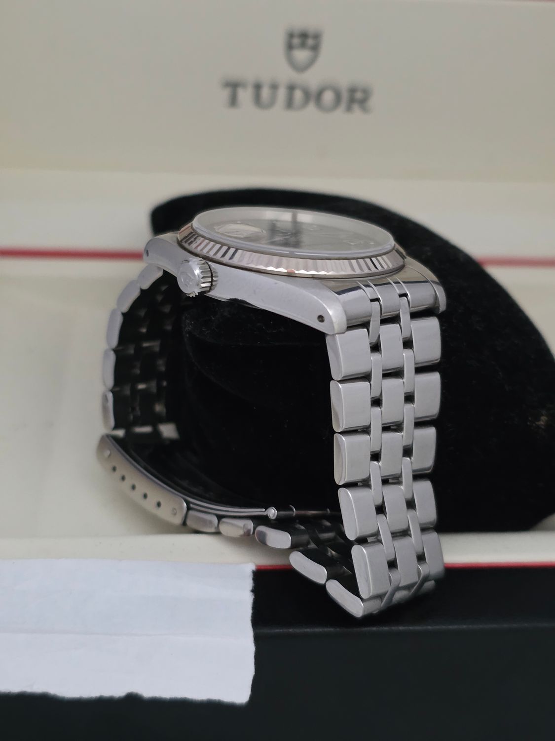 TUDOR Prince Date 74034 Black Dial Watch, Circa 2000, Excellent Condition