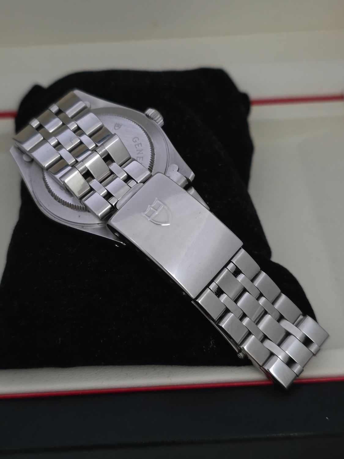 TUDOR Prince Date 74034 Black Dial Watch, Circa 2000, Excellent Condition