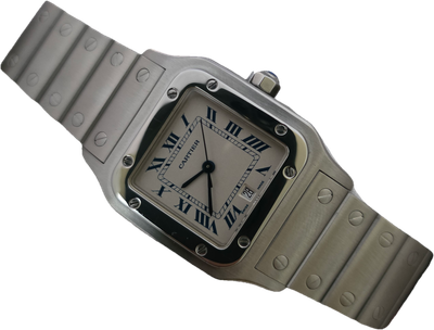 Cartier Santos De Cartier W20018D6 1564 29mm, 2017 Box & Papers Cartier Santos De Cartier W20018D6 1564 29mm, 2017 Box & Papers