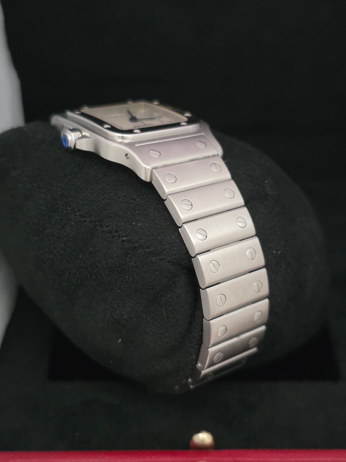 Cartier Santos De Cartier W20018D6 1564 29mm, 2017 Box &amp; Papers
