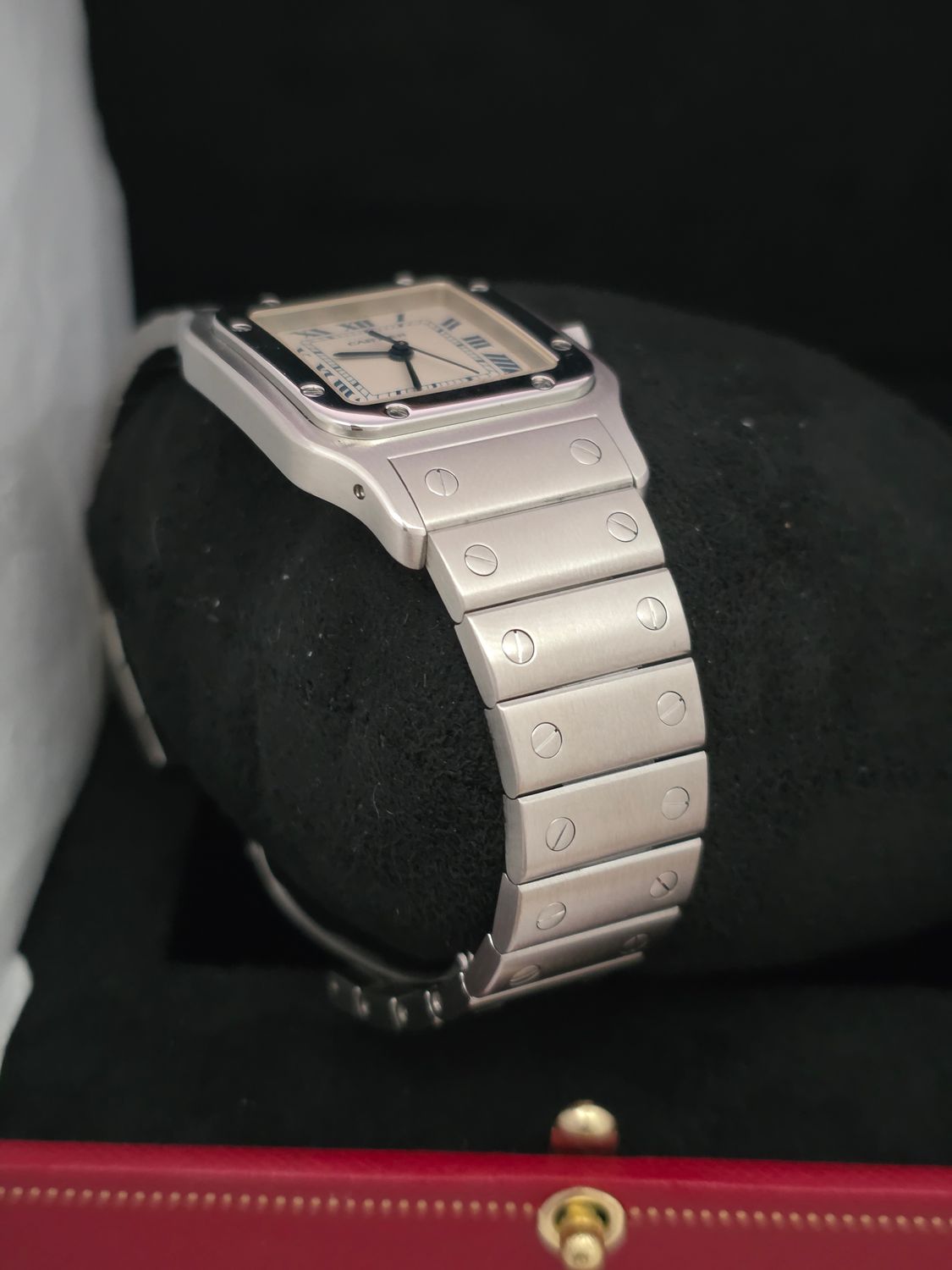 Cartier Santos De Cartier W20018D6 1564 29mm, 2017 Box &amp; Papers