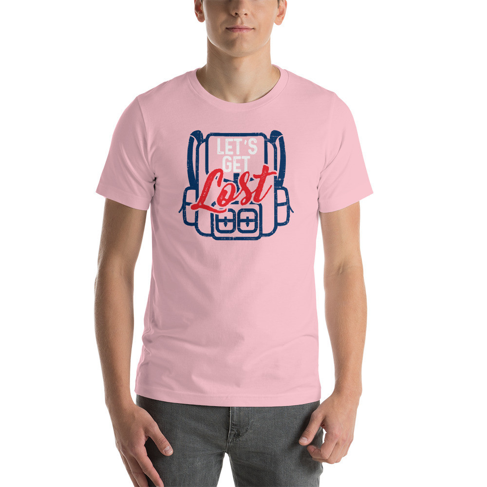 Boonies - Let's Get Lost Unisex T-shirt, Color: Pink, Size: 2XL