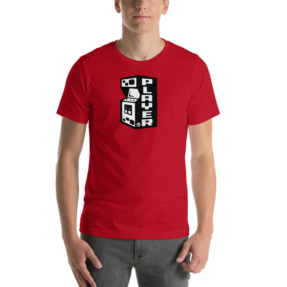 Player - Original Player Unisex T-shirt, Color: Red, Size: 2XL