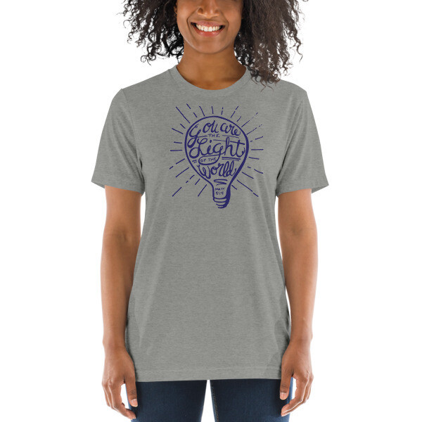 Faith - You Are The Light of The World TriBlend Unisex T-shirt