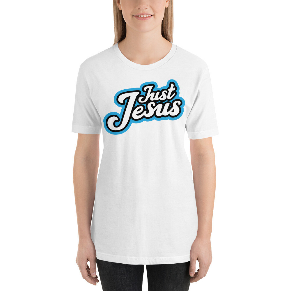 Faith - Just Jesus 2 Unisex T-shirt, Color: White, Size: XS