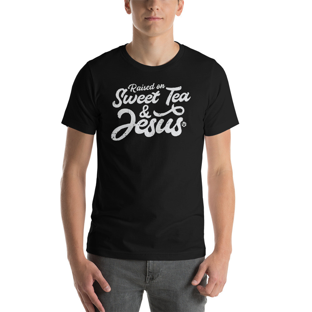 Faith - Sweet Tea Unisex T-shirt, Color: Black, Size: XS