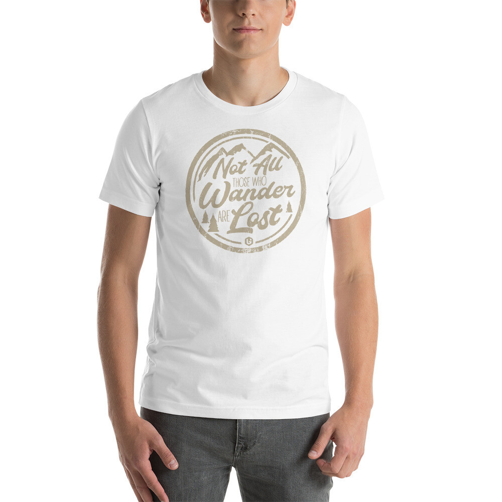 Boonies - Wander Unisex T-shirt, Color: White, Size: XS