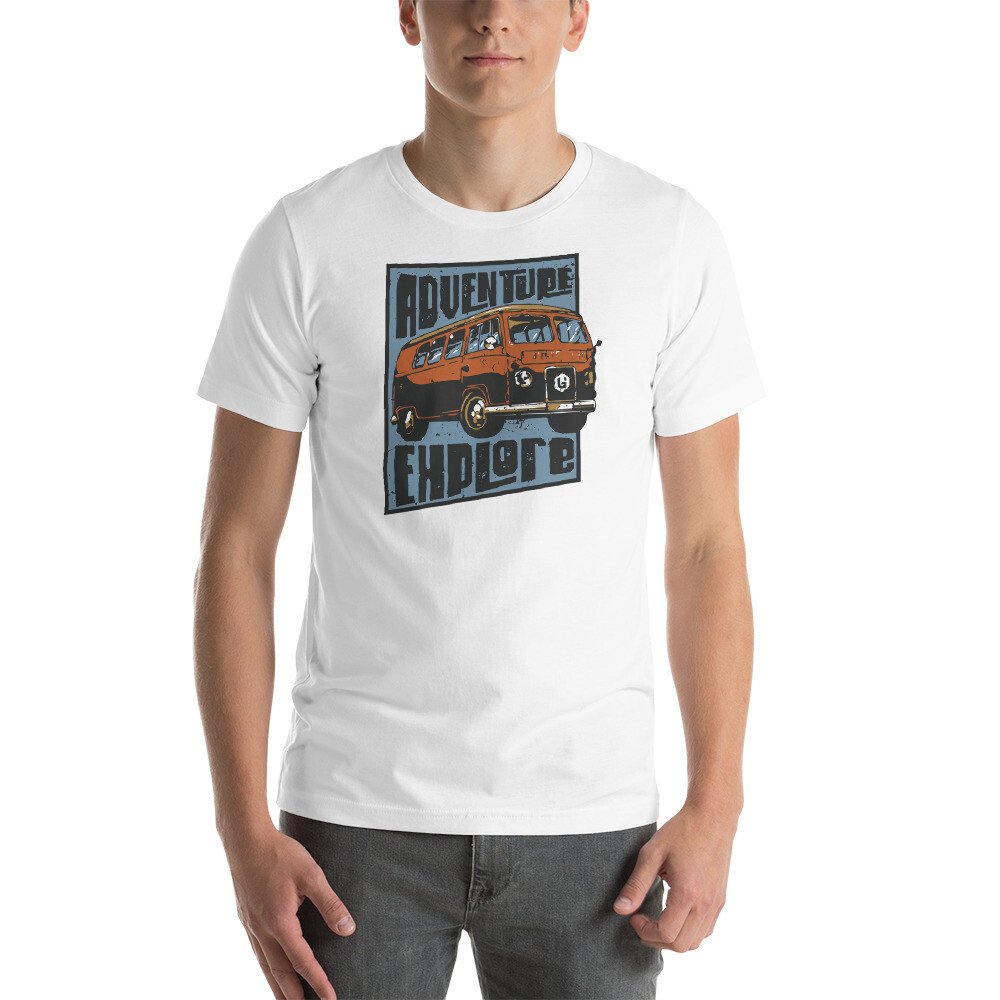 Boonies - Adventure Explore Unisex T-shirt, Color: White, Size: XS