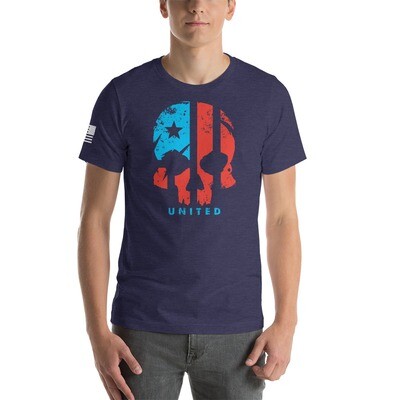 United - Skull Flag Unisex T-shirt