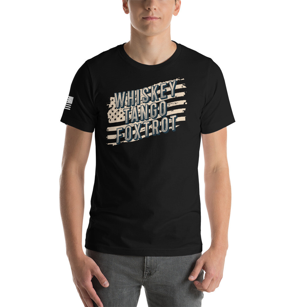 United - WTF Unisex T-shirt, Color: Black, Size: XS