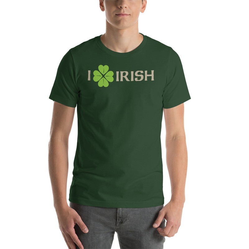 Holiday - I heart Irish Unisex T-shirt