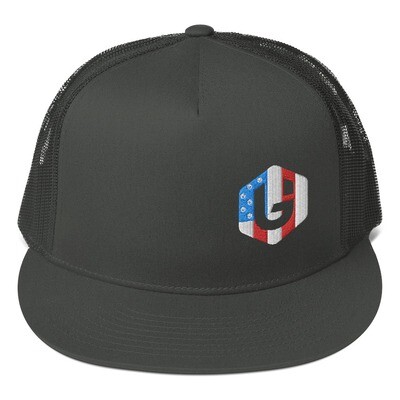 Geared Up - America Logo Mesh Back Snapback