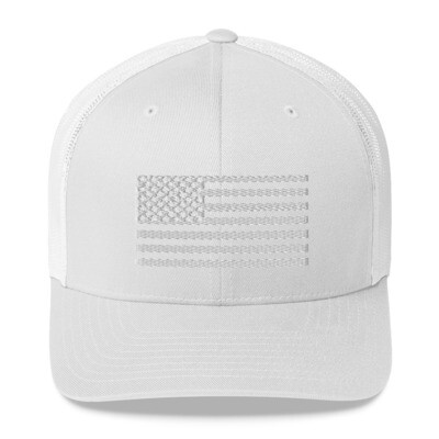 United - White Flag Trucker Cap
