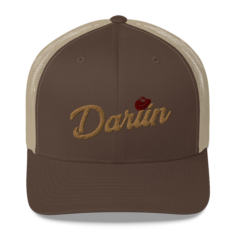 Inspiration - Darlin Trucker Cap, Color: Brown/ Khaki