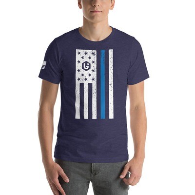 United - Police Flag Unisex T-shirt